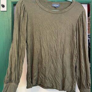 Modcloth Olive Green Casual Tee